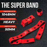 The Super Band Multi-Loop Fabric Resistance Bands