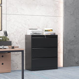 3 Drawer Lateral File Cabinet with Lock, Metal File Cabinets for Home Office