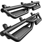 OEDRO 6" Running Boards Two-Stair Fit for 2018-2026 Jeep Wrangler JL 4 Door
