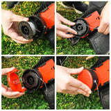 String Trimmer Line for Black and Decker ,AF-100 String Trimmer Replacement Spool, 30ft 0.065" Trimmer Line Replacement Spool for Black and Decker Weed Eater String(6 Line Spools, 1 Caps, 1 Springs)