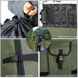 AGOOL Fishing Rod Case Pole Bag Reel Case Large Capacity Waterproof Travel Carry Bag Fishing Gifts for Men