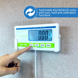FAFAGLGL Physician Scale(660 lb) ，Medical Floor Scale for Body Weight，KG/LB/LB:OZ Three Units, 12.5" x 12.9" Platform， Heavy Duty Medical Grade Physician Scale in Home, Hospital and Weight Loss