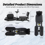 EVERYAMTE Leg Stretcher, Heavy Duty Steel Split Machine for Flexibility Training, 300LBS Leg Stretch Machine, Durable and Easy to Install Home Stretching Equipment, Improve Flexibilit
