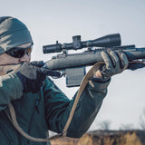 Orcair FFP Scope 5-25x56mm ED Glass Rifle Scope,Zero Stop,Long Range Scope for Hunting,First Focal Plane Optics,Illuminated Reticle with 34mm Tube