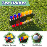 Golf Essentials Kit, 29 in 1 Golf Club Cleaning Kit - Golf Towel, Golf Club Brush, Gift Golf Balls + Mpre