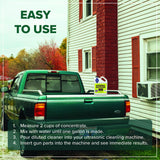 Ultrasonic Gun Cleaner - Makes 8 Gallons - Tillbrook Concentrated Ultrasonic Gun Cleaner - 128 oz Cleaning Solution for Guns, Pistols, & Gun Parts - Safe for Most Gun Finishes - Removes Oil & Grease