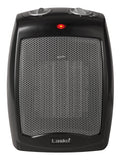 Lasko CD09250 Ceramic Adjustable Thermostat Tabletop or Under-Desk Heater, 9 Inches High, Black