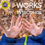 Germ-x Nourish Hand Sanitizer, 2-in-1 Moisturizing and Sanitizing Formula with Shea Butter, Vitamin E & Aloe, Non-Greasy, Fresh Scent, Pump Bottle, 8 Oz (Pack of 6) Germ-X