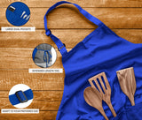 Utopia Kitchen 10 Pack Bib Apron, Unisex Adjustable Aprons with 2 Pockets, Waterdrop Resistant Cooking Kitchen Chef Apron for Men Women