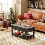 WLIVE Lift Top Coffee Table for Living Room/Dining/Office, Retro Greige