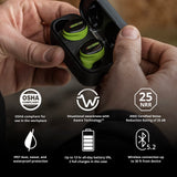 Free Aware Hearing Protection: True Wireless Bluetooth Earbuds with Audio Passthrough Technology ISOtunes
