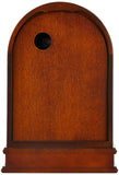 Bulova B7467 Hardwick Mantel Clock | Traditional Hardwood Case with Walnut Finish | Roman Numerals | Elegant Timepiece for Home or Office