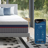 IZONE Smart Mattress, Dual-Sided Adjustable, Plush to Firm, Personalized Lumbar Support for Couples, Compatible with Adjustable Bases, 100-Night Trial (14-Inch, Twin XL)