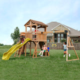 Backyard Discovery Sterling Point Cedar Wood Swing Set