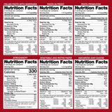 Legacy Food Storage 120 Serving Emergency Food Supply Bucket, 15 Entrees, 45,720 Total Calories, Shelf Stable Lunch & Dinner, Freeze Dried Survival Meals for MRE Camping, Hiking, Prepping