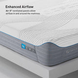 Bedgear H6 Performance California King Mattress - Hybrid Memory Foam Mattress, Medium Plush - Adaptive React Foam for Comfort, Instant Cooling by Ver-Tex Technology