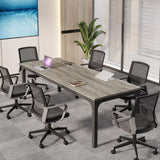 78.74" W x 27.56" D Large Office Conference Table, Modern Seminar Meeting Table Desk for Boardroom, Meeting Room