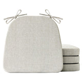 IASEAHK Chair Cushions for Dining Chairs Set of 4, Non Slip Kitchen Chair Pads