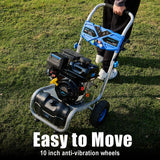 Ezasin Gas Pressure Washer, 3500 PSI 2.3 GPM, 209cc Engine