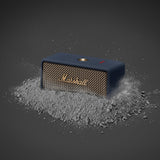Marshall Emberton III Portable Bluetooth Speaker - Rugged Waterproof/Dust-Proof Design | Loud Stereo Sound, Deep Bass | Compact and Wireless for Travel and Outdoors - Midnight Blue