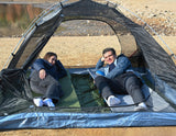 MARCHWAY Ultralight Folding Tent Camping Cot Bed, Portable Compact for Outdoor Travel, Base Camp, Hiking, Mountaineering, Lightweight Backpacking (Grey)