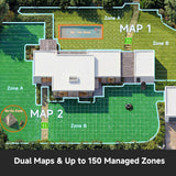 [All-Terrain Wire-Free] DREAME A3 AWD 2000 Robot Lawn Mower, 360° 3D LiDAR & AI Dual Vision Smart Robotic Mowers for 0.5 Acre, 80% Slopes & 45min Fast Charge, 1.97" Edge Trimming, 4G GPS Anti-Theft