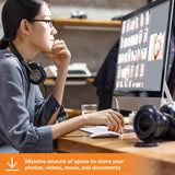 WD 18TB My Book Desktop External Hard Drive, USB 3.0, External HDD & 5TB My Passport Portable External Hard Drive HDD