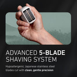 Panasonic ARC5 Palm-Sized Foil Shaver, Powerful Travel Electric Razor for Men