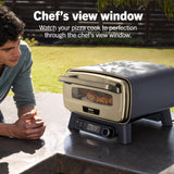 Ninja Artisan™ 5-in-1 Portable Pizza Oven in Green & Gold, MO201GN2