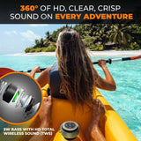 Shower Speaker, IPX7 Waterproof Outdoor Wireless Speaker iFox Creations