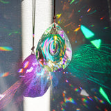 89mm/3.5in Hanging Chandelier Crystals Prism for Window Suncatchers Rainbow