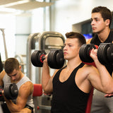 AOTOB 25 lbs Adjustable Dumbbell Set - Pair with Anti-Slip Fast Adjust Turning Handle, Suitable for Men and Women, Ideal for Home Gym Exercise AOTOB