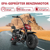 Oryxearth 99CC 4-Stroke Mini Bike, Gas Powered
