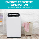 Portable Washer, 6.6 lb. Capacity Washing Machine for Homes & Apartments BLACK+DECKER