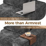 ReeQuo 150" Oversized Boneless Cloud Couch Sectional Sofa for Living Room