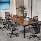Tribesigns 6.5 FT Conference Room Table, 78.74" W x 27.56" D Large Office Conference Table