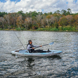 Pelican Sentinel 100X - Angler Sit on top Fishing Kayak - Forest Mist - Lightweight - Ergolounge™ Seating System - 10 ft, ‎Sentinel 100X Angler Fishing Kayak