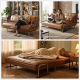 NessCarsti 70.86" 3-in-1 Modern Convertible Fold Out Sofa Bed, Small Space