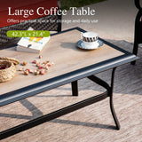 Sophia & William Metal Patio Furniture Set, 7 Seats Outdoor Conversation