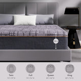 Nordhive 12 Inch King Mattress, Charcoal Cooling Gel Memory Foam, Green Tea Support Foam, Medium Firm Feel, Edge Support for Couples, Motion Isolation, King Bed in a Box