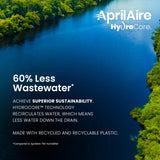AprilAire 720MKZ Whole-House Fan-Powered Evaporative Humidifier – 21 GPD, Water Saving, Manual Control, Installation Kit, for up to 6,250 Sq. Ft., Part of the AprilAire Healthy Air System