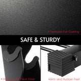 Dumbbell Rack Stand Only, Compatible with Peloton Weights, Ergonomic Dumbbell Organizer for Home Gym with 6-Tier, Space-Saving Weight Tree Rack, Plus Neoprene Set Storage, Compact Crostice