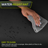 ProsourceFit Extra Thick Yoga and Pilates Mat ½” (13mm) or 1" (25mm), 71-inch Long High Density Exercise Mat with Comfort Foam and Carrying Strap, Black ProsourceFit