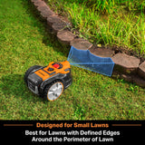 LawnMaster OcuMow™ VBRM601YCM MAX Perimeter Wire Free Robot Lawn Mower Cuts Small Lawns 2000-3500 Square Feet