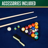 7' Pool Table With Billiard Ball and Cue Stick Set Thornton