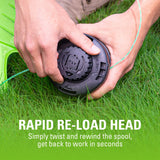 Greenworks 40V 16" Brushless Cordless String Trimmer (Attachment Capable - Gen 2), 4.0Ah Battery and Charger Included