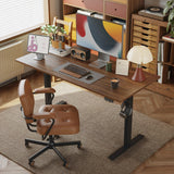 Agilestic Electric Standing Desk, 60 x 24 Inches Height Adjustable Desk, Sit Stand up for Work Office Home