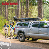Yakima Rooftop Fly Rod Carrier, Adjustable Length Holder for up to 4 Fly Fishing Poles up to 10 Ft Long – Felt Padding, Reel Box & Tubes for Secure Gear Storage, DoubleHaul