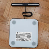 LifeCHARGE 8 Electrode Smart Body Fat Scale 2 PRO Scales for Body Weight and Fat. Large Display BMI Digital Weight Scale, Full Body 29 Composition Analyzer with Report, Accurate Bathroom Scale