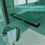 Shower Door, 1/4 inch (6mm) SGCC Clear Tempered i-Homare